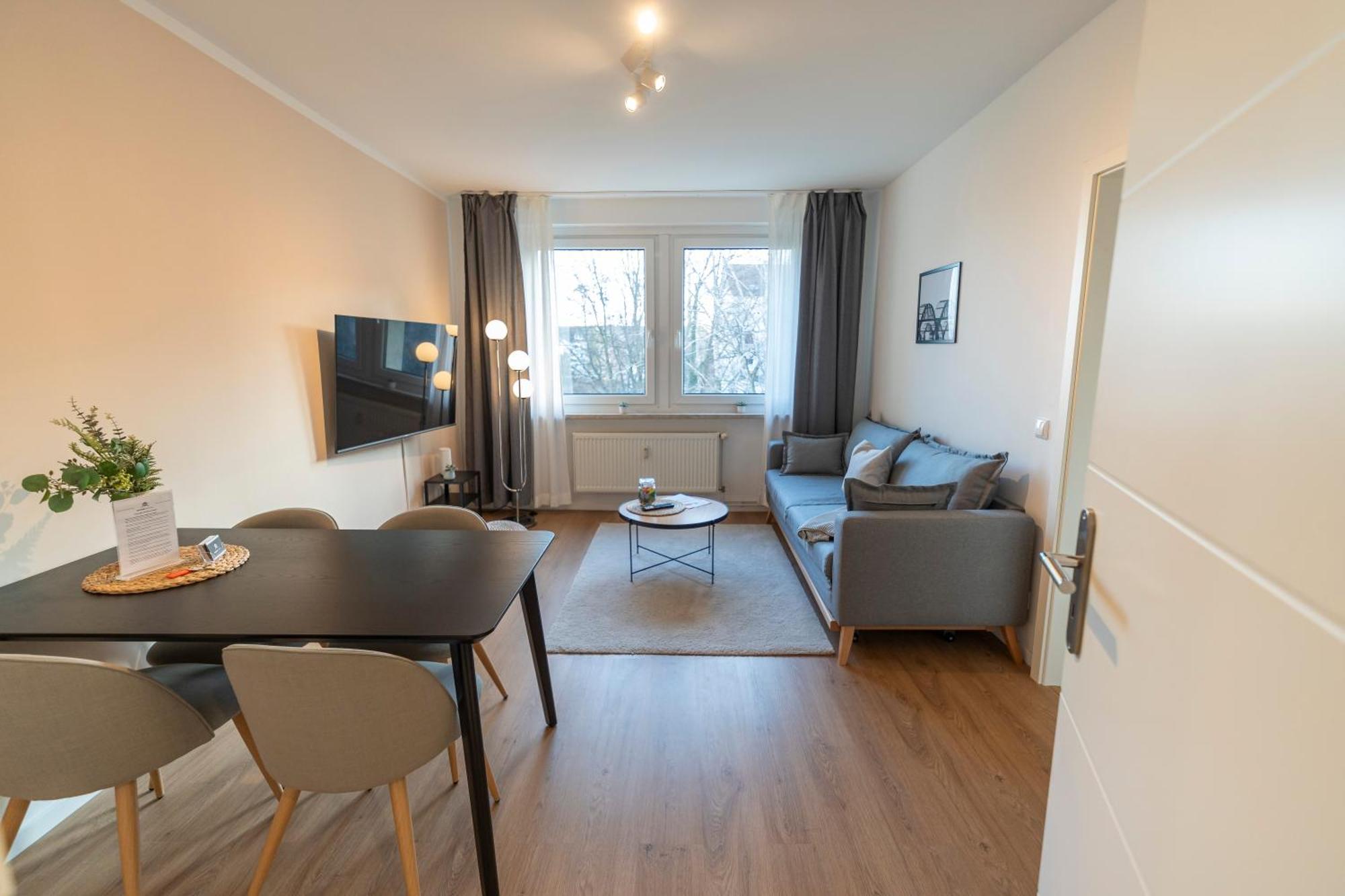 Rr - Stylish Apartment 50Qm - Wifi - Washer - Tv Magdeburg Bagian luar foto