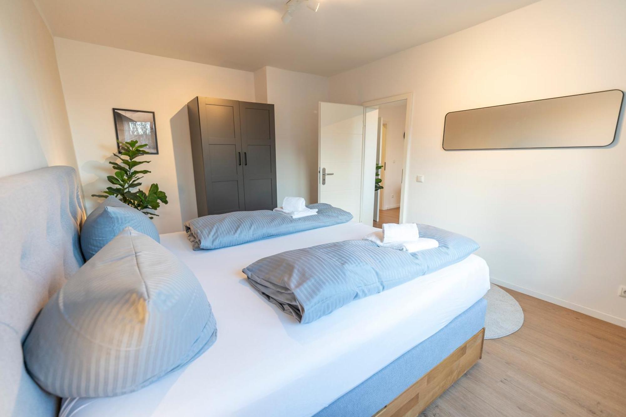 Rr - Stylish Apartment 50Qm - Wifi - Washer - Tv Magdeburg Bagian luar foto