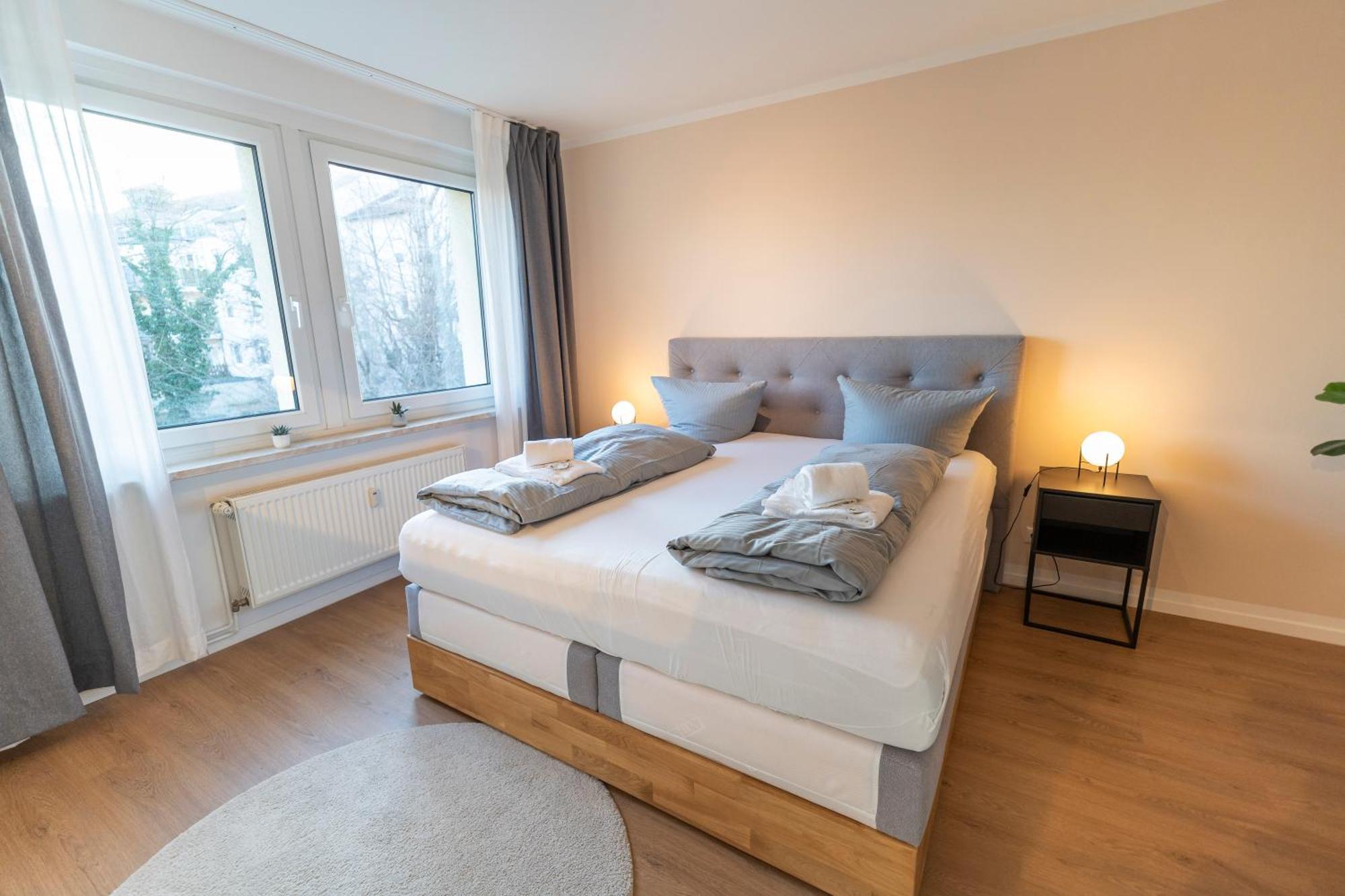 Rr - Stylish Apartment 50Qm - Wifi - Washer - Tv Magdeburg Bagian luar foto